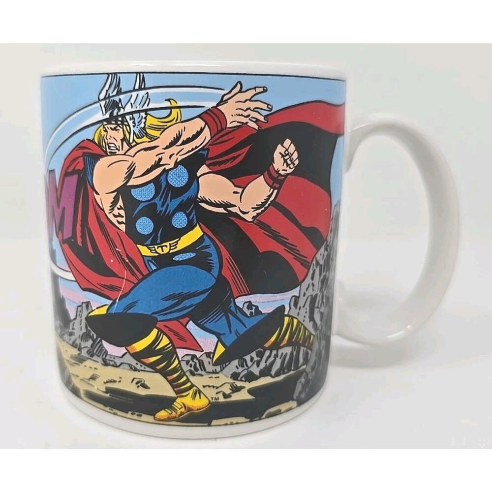 Vintage 1989 The Good Company Marvel Comics Hero Mug Thor Vintage U263